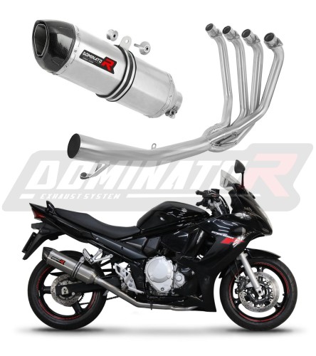Suzuki GSX 650 F 2007-2016 Dominator kompletní výfukový systém tlumič výfuku svod kolektor tlumič výfuk tlumič výfuk tlumič výfuk tlumič HP1 x