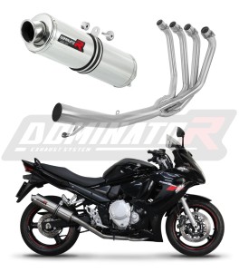 Suzuki GSXF 650 2007 - 2016 Full system Výfukové svody Výfuk Tlumič ST + dB killer