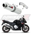 SUZUKI GSXF 650 GSX 650 F 2007 -2016 VÝFUK Tlumič Výfuk Sportovní výfuk Tlumič Výfuk Tlumič Výfuk Tlumič Výfuk Tlumič KULATÝ Dominator Výfukový systém