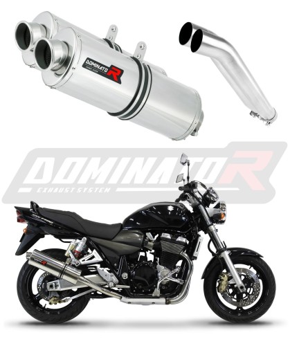 GSX 1400 K1-K4 VÝFUK Suzuki tlumič výfuk sportovní výfuk tlumič výfuk tlumič výfuk výfuky výfuk výfuk tlumič OVÁL 2001 - 2004 DOMINATOR x