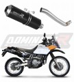 Suzuki DR 650SE 1997 - 2009 VÝFUK Tlumič Sportovní výfuk MX BLACK DOMINATOR EXHAUST SYSTEM x