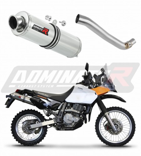 Suzuki DR 650SE 1997 - 2009 VÝFUK Tlumič Sportovní výfuk Tlumič Výfuk ST DOMINATOR EXHAUST SYSTEM x