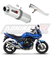 GSF 650S BANDIT VÝFUK Suzuki tlumič výfuku sportovní výfuk tlumič výfuku výfuk tlumič OVAL 2005 - 2006 dominator x