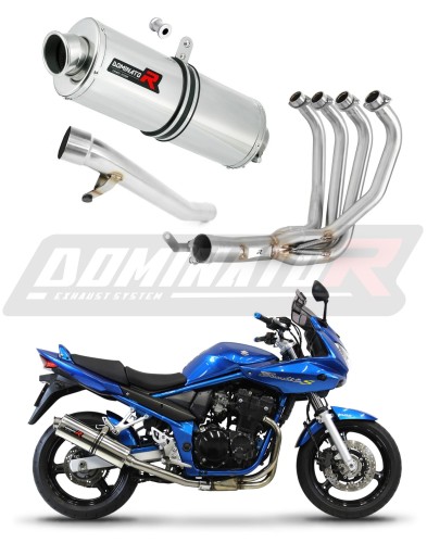 GSF 650 BANDIT N/ S 2005/2006 Kompletní výfukový systém Tlumič Výfuk Sportovní výfuk Tlumič Výfuk Svod Sběrač Výfuk Tlumič OV DOMINATOR x