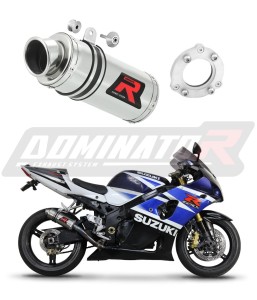 Suzuki GSXR 1000 K1 - K4 2001 - 2004 výfuk Tlumič Bolt-on GP1 + dB killer medium