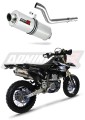 DR-Z DRZ 400 S SM VÝFUK Suzuki Tlumič Výfuku Sportovní výfuk Tlumič OVAL 2000 - 2019 DOMINATOR x