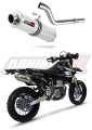 DR-Z DRZ 400 S SM VÝFUK Suzuki Tlumič Výfuk Sportovní výfuk Tlumič Tlumiče Výfuk KULATÝ 2000 - 2019 DOMINATOR x