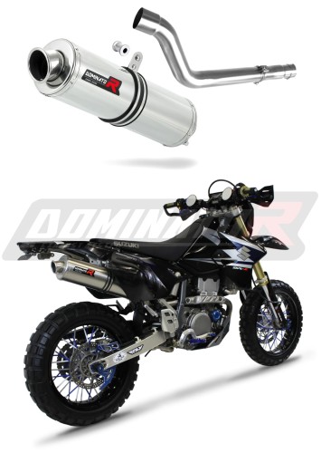 DR-Z DRZ 400 S SM VÝFUK Suzuki Tlumič Výfuk Sportovní výfuk Tlumič Tlumiče Výfuk KULATÝ 2000 - 2019 DOMINATOR x