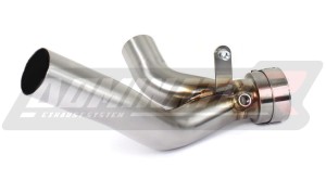 GSXR 1000 K9 L0-L1 výfuk dekatalyzátor DECAT 2009 - 2011