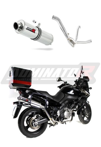 DL 650 V-STROM Výfuk SUZUKI Tlumič Sportovní výfuk KULATÝ 2007 - 2016 Dominator x
