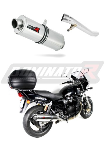 výfuk tlumič výfuku DOMINATOR oválný pasuje na motocykl Suzuki GSX 750 INAZUMA 1997   2003 5