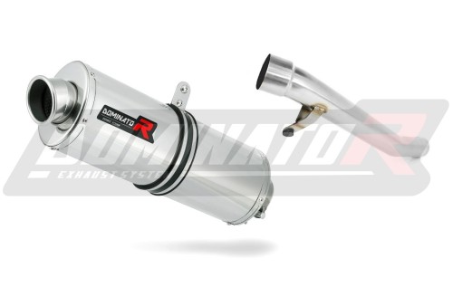 výfuk tlumič výfuku DOMINATOR oválný pasuje na motocykl Suzuki GSX 1200 INAZUMA 1999   2000 3