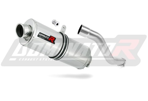 DR 750 S / BIG VÝFUK Suzuki tlumič sportovní výfuk tlumič výfuku pravá strana oválný Dominator x