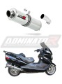 BURGMAN 650 VÝFUK Suzuki tlumič výfuku sportovní výfuk ROUND - 2013 Dominator x
