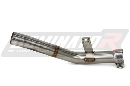 GSXR 600 L1-L6 Výfuk dekatalyzátor katalyzátor odstranění katalyzátoru propojovací trubka decat svod 2011 - 2016 DOMINATOR x