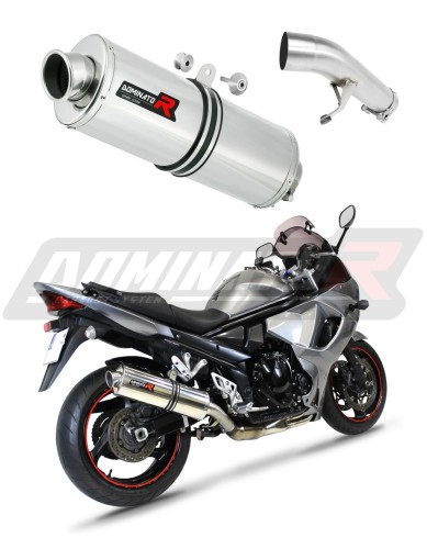 Suzuki GSX 1250 FA 2010 - 2016 Motocyklový sportovní výfuk tlumič koncovka Dominator OV Exhaust System x