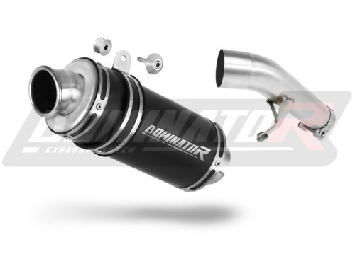 výfuk tlumič výfuku DOMINATOR GP1 černý pasuje na motocykl Suzuki GSX 1250 FA 2010   2016 3