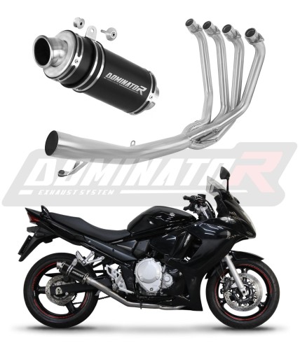 Suzuki GSX 1250 FA 2010-2016 Dominator kompletní výfukový systém tlumič výfuku svody sběrač tlumič výfuku tlumič tlumič tlumič GP1 BLACK x