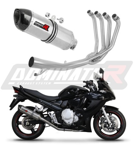 Suzuki GSX 1250 FA 2010-2016 Dominator Kompletní výfukový systém Tlumič Svody Sběrač Výfuk Tlumič HP1 x