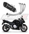 Suzuki GSX 1250 FA 2010-2016 Dominator Kompletní výfukový systém Tlumič výfuku Svod Kolektor Tlumič HP1 BLACK x