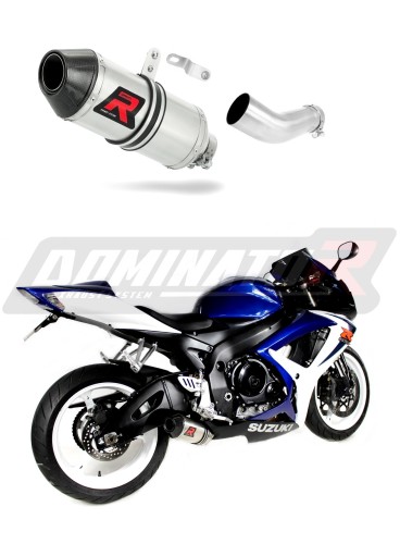 GSXR 750 K6 K7 VÝFUK Suzuki Tlumič Sportovní výfuk Karbonová koncovka HP3 2006 - 2007 DOMINATOR x