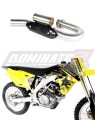 RMZ RM-Z 450 Výfukový svod přední trubka propojovací trubka koleno s PowerBomb 2013 - 2018 DOMINATOR x