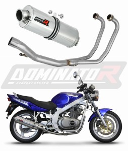 Suzuki GS 500F 2004 - 2014 Full system Výfukový kolektor Tlumič OV + dB killer medium