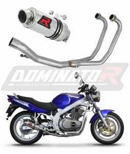 Suzuki GS 500F 2004 - 2014 Kompletní systém Svod Výfuk Tlumič GP1 + dB killer medium
