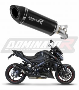 Suzuki GSX-S 1000 / F 2015 - 2020 Exhaust Silencer Muffler HP8 BLACK + dB killer medium