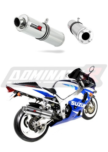 GSXR 750 K1-K5 VÝFUK Suzuki tlumič sportovní výfuk kulatý 2001 - 2005 DOMINATOR x