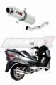 BURGMAN 400 VÝFUK Suzuki Tlumič Sportovní výfuk Kulatý 2007 - 2016 Dominator x