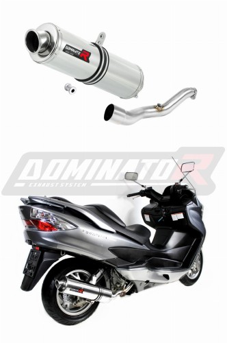 BURGMAN 400 VÝFUK Suzuki Tlumič Sportovní výfuk Kulatý 2007 - 2016 Dominator x