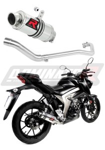 Suzuki GSX S 125 2017 - 2019 Kompletní systém Svod výfuk Tlumič GP1 + dB killer medium