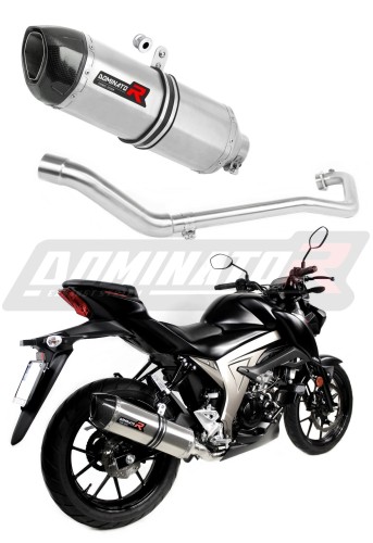 GSX-S 125 Výfuk Suzuki Tlumič Sportovní výfuk Karbonová koncovka HP1 2017 - 2019 Dominator x
