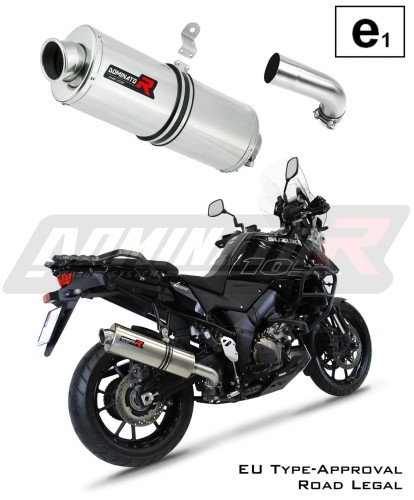 výfuk tlumič výfuku DOMINATOR homologovaný OV pasuje na motocykl Suzuki DL 1050 V Strom / XT 2020   2024 7