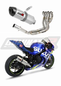 Suzuki GSXR 1000 2017 - 2021 Kompletní systém Svod Výfuk Tlumič HP1 + dB killer medium