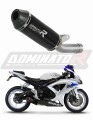 Suzuki GSXR 600 K8 K9 LO 2008 -2010  motocyklový výfuk tlumič HP3 BLACK  LOW LEVEL  Dominator x