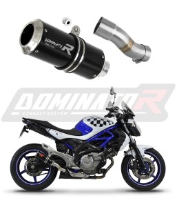 Suzuki SFV 650 GLADIUS 2009 - 2015 výfuk Tlumič GP BLACK + dB killer medium