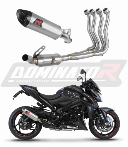 Suzuki GSX-S 1000 / F 2015 - 2020 VÝFUK Svod Sběrné potrubí Kompletní systém Tlumič Výfuk Sportovní výfuk Tlumič Výfukový systém HP8 Dominator x