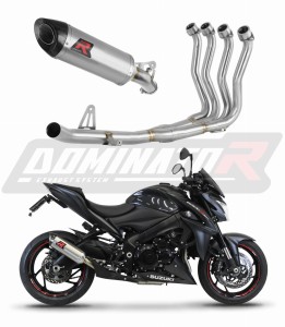 Suzuki GSX-S 1000 / F 2015 - 2020 Kompletní systém Svod Výfuk Tlumič HP8 + dB killer medium
