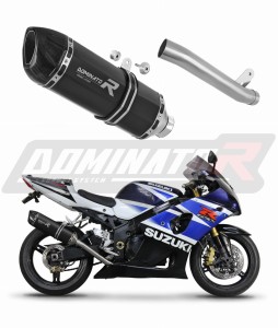 Suzuki GSXR 1000 K1 - K4 2001 - 2004 výfuk Tlumič Slip-on HP1 BLACK + dB killer medium