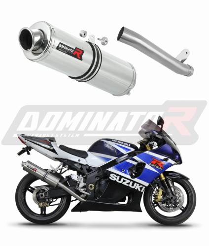 výfuk tlumič výfuku DOMINATOR Slip on kulatý pasuje na motocykl Suzuki GSXR 1000 K1   K4 2001   2004 6