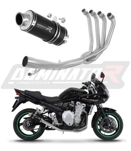 Suzuki GSF 1250 N / S BANDIT 2007 - 2016 Kompletní systém Svod Výfuk Tlumič GP1 BLACK + dB killer medium