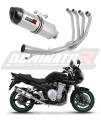 Suzuki GSF 1250 N / S BANDIT 2007 - 2016 VÝFUK Svod Sběrné potrubí Kompletní systém Tlumič Sportovní výfuk HP1 Dominator Výfukový systém x