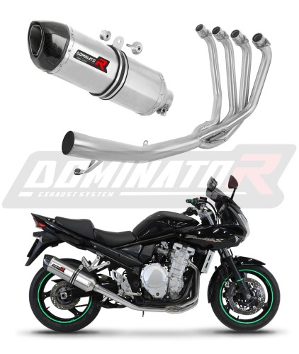 Suzuki GSF 1250 N / S BANDIT 2007 - 2016 VÝFUK Svod Sběrné potrubí Kompletní systém Tlumič Sportovní výfuk HP1 Dominator Výfukový systém x