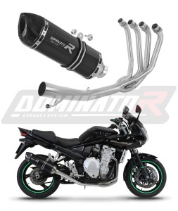 Suzuki GSF 1250 N / S BANDIT 2007 - 2016 Full system Kolektor výfuk Tlumič HP1 BLACK + dB killer medium
