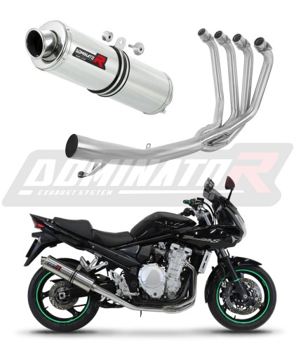 Suzuki GSF 650 N / S BANDIT 2007 - 2016 VÝFUK Sběrač Svody Kompletní systém Tlumič Výfuk Sportovní výfuk Tlumič ST Dominator Výfukový systém x