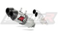 STREET TRIPLE 675 VÝFUK Triumph Tlumič Výfuk Sportovní výfuk Tlumič Koncovka Karbonová koncovka HP3 2007 - 2012 DOMINATOR x