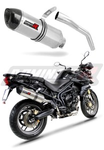 Triumph TIGER 800 XC XR 2015 - 2017 výfuk Tlumič HP1 + dB killer medium