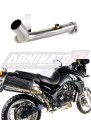 TIGER 900 T709 Výfuk Eliminátor katalyzátoru Katalyzátor Katalytický konvertor Propojovací trubka Decat Downpipe 1999 - 2000 DOMINATOR  x